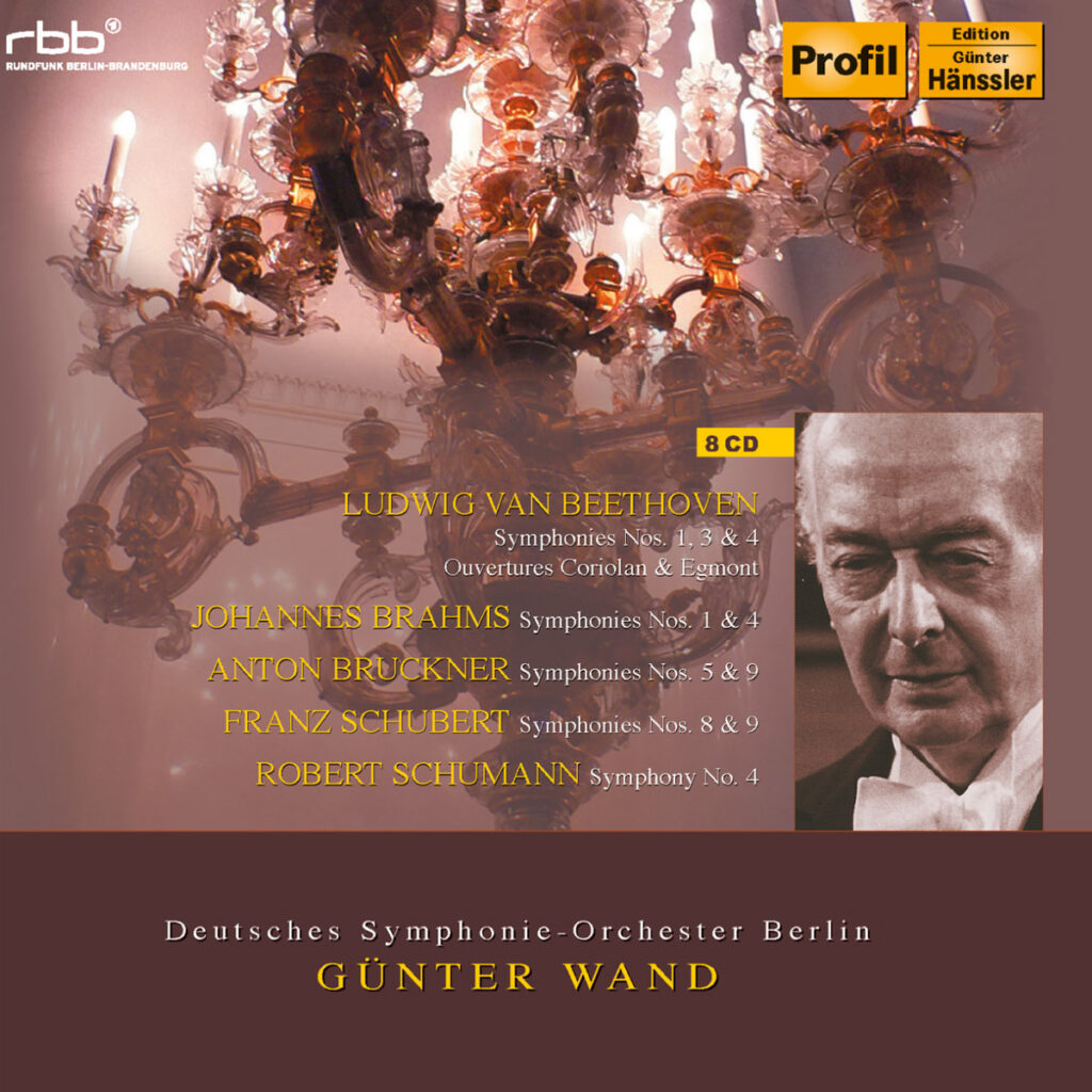 Cover der CD-Box 1: Günter Wand, DSO-Aufnahmen (Profil, Edition Günter Hänssler)