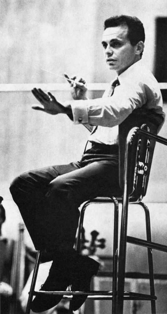 Lorin Maazel bei einer Probe. Foto: Archiv DSO